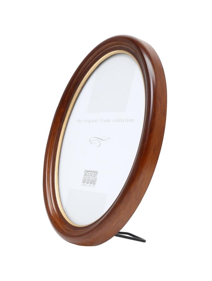 Deknudt Frames Cadre Photo Ovale Noyer Résine S100H1