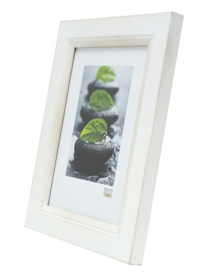 Deknudt Frames Cadre Photo Peint à La Main En Blanc S42LF1