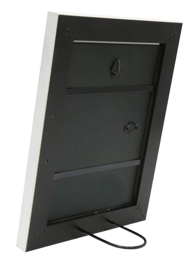 Deknudt Frames Cadre Photo Peint à La Main En Blanc S42LF1