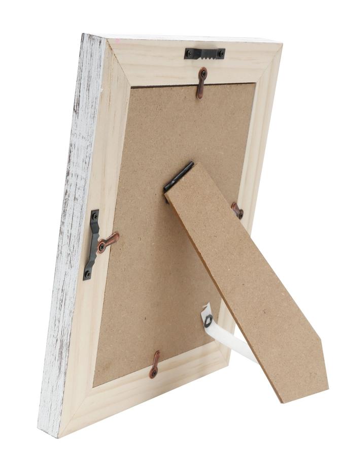 Deknudt Frames Cadre Photo Peint à La Main En Blanc S67UF1