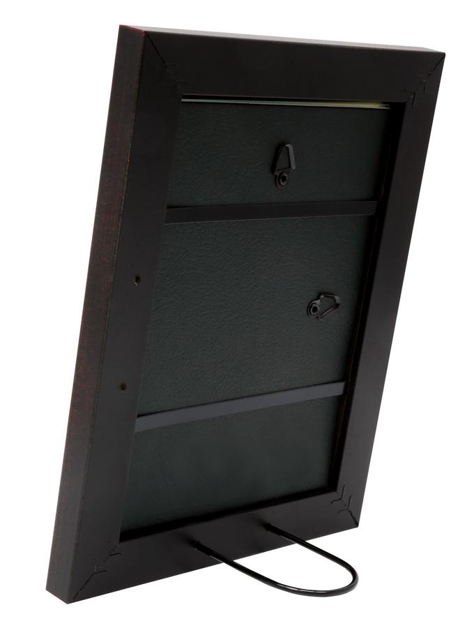 Deknudt Frames Cadre Photo Peint à La Main En Noir-brun S42LF9