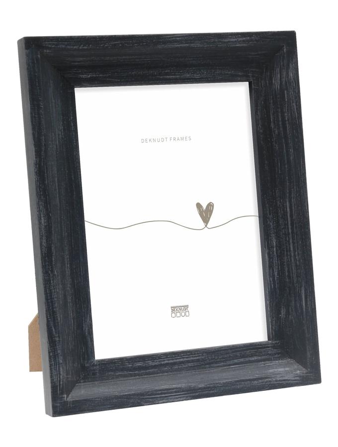 deknudt frames Cadre photo peint à la main en noir S67UF2