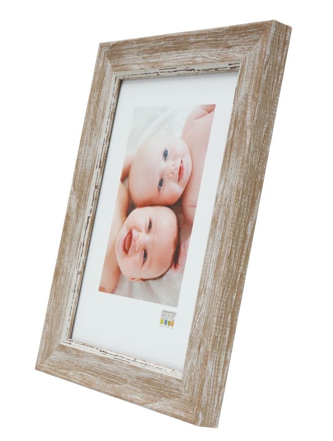 Deknudt Frames Cadre Photo Peint En Beige Avec Biseau Assorti S45WF3