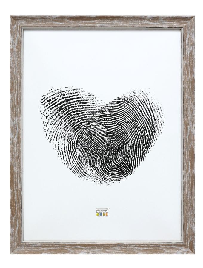 Deknudt Frames Cadre Photo Peint En Beige Avec Biseau Assorti S45WF3