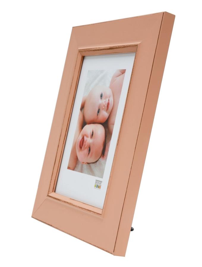 Deknudt Frames Cadre Photo Peint En Vieux Rose S46FF9