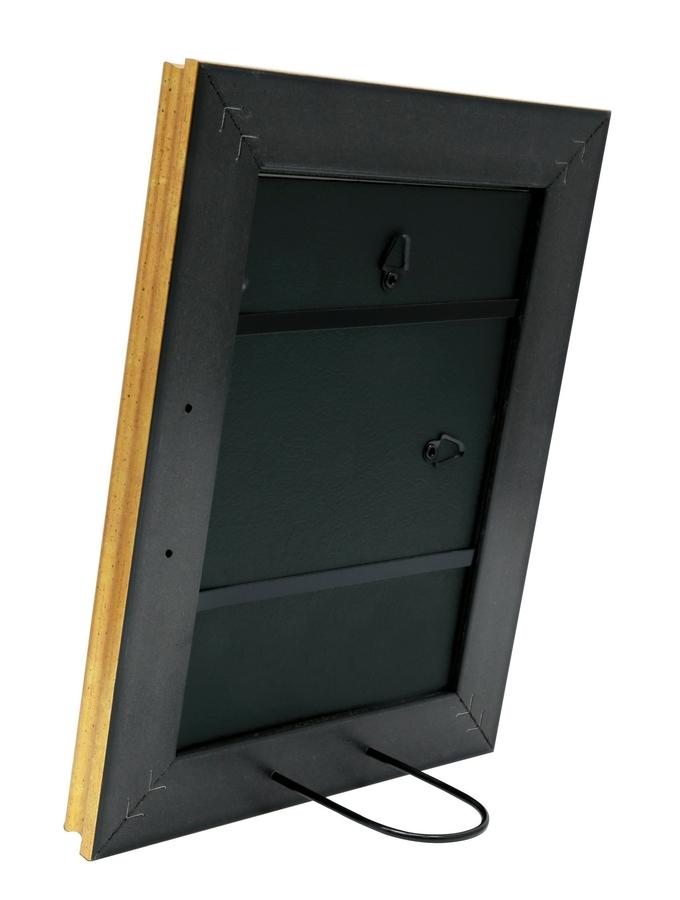 Deknudt Frames Cadre Photo Retro En Couleur Doré Avec Filet De Perles S45HA1