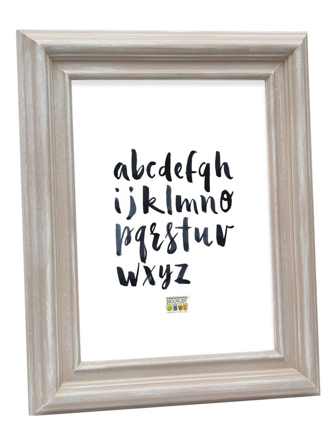 deknudt frames Cadre photo retro peint en beige S41XS3