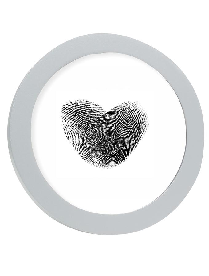 Deknudt Frames Cadre Photo Rond Ou Oval En Couleur Argenté S67YD1