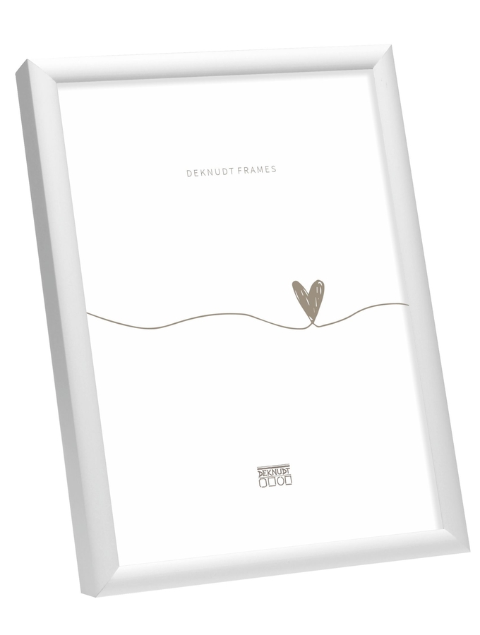 deknudt frames Cadre photo simple en aluminium couleur argenté mat S027D1