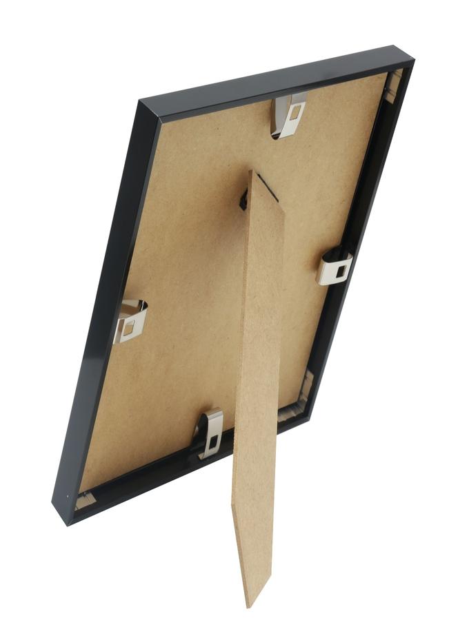 Deknudt Frames Cadre Photo Simple En Aluminium Couleur Noir Brillant S027S2