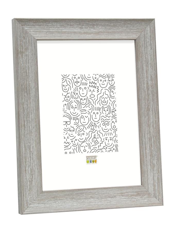 deknudt frames Cadre photo taupe avec structure bois S43WF3