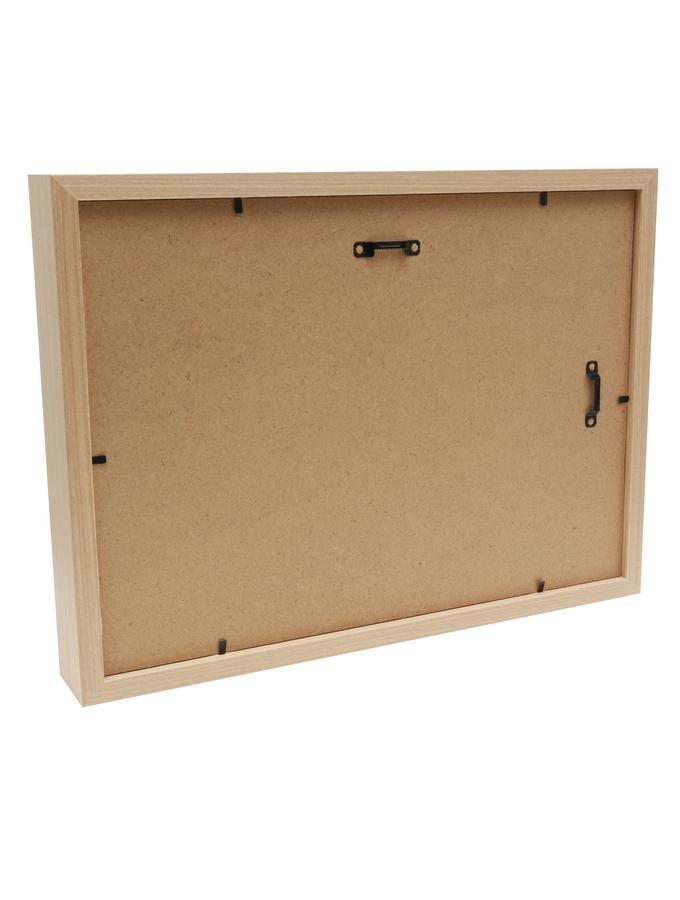 Deknudt Frames Cadre Pour 3 Photos - Couleur Bois Clair - épuré - Multivue - Bois - FSC Mix WB-COC-001906 S68YH1 G3