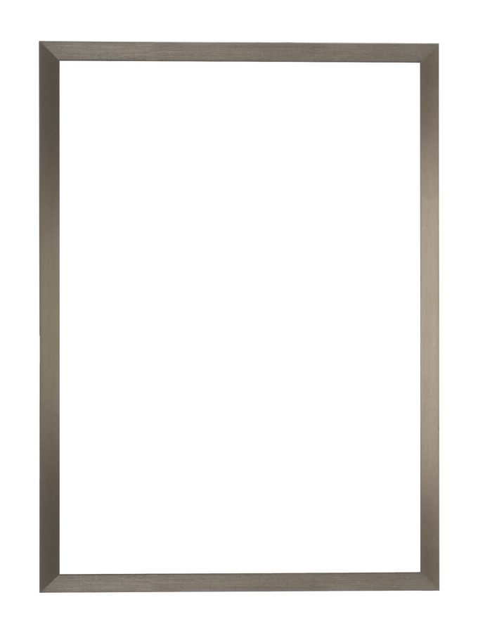 deknudt frames Cadre pour toile en couleur argenté S46VD1