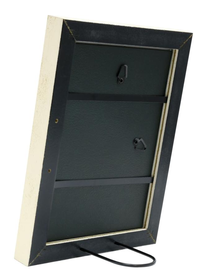 Deknudt Frames Cadre Retro En Couleur Blanc Cassé Avec Motif Baroque S95MF1