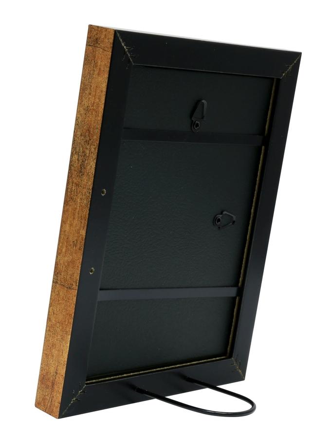 Deknudt Frames Cadre Retro En Couleur Doré Et Gris Avec Motif Baroque S95MA2