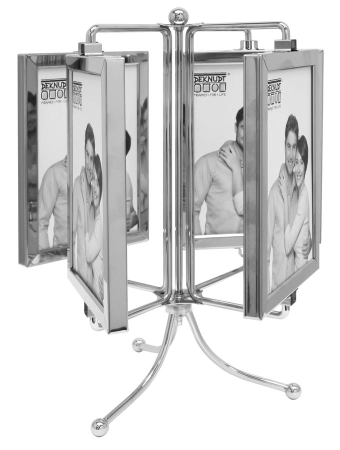 deknudt frames Carrousel photo en métal argenté S65YE1 E8