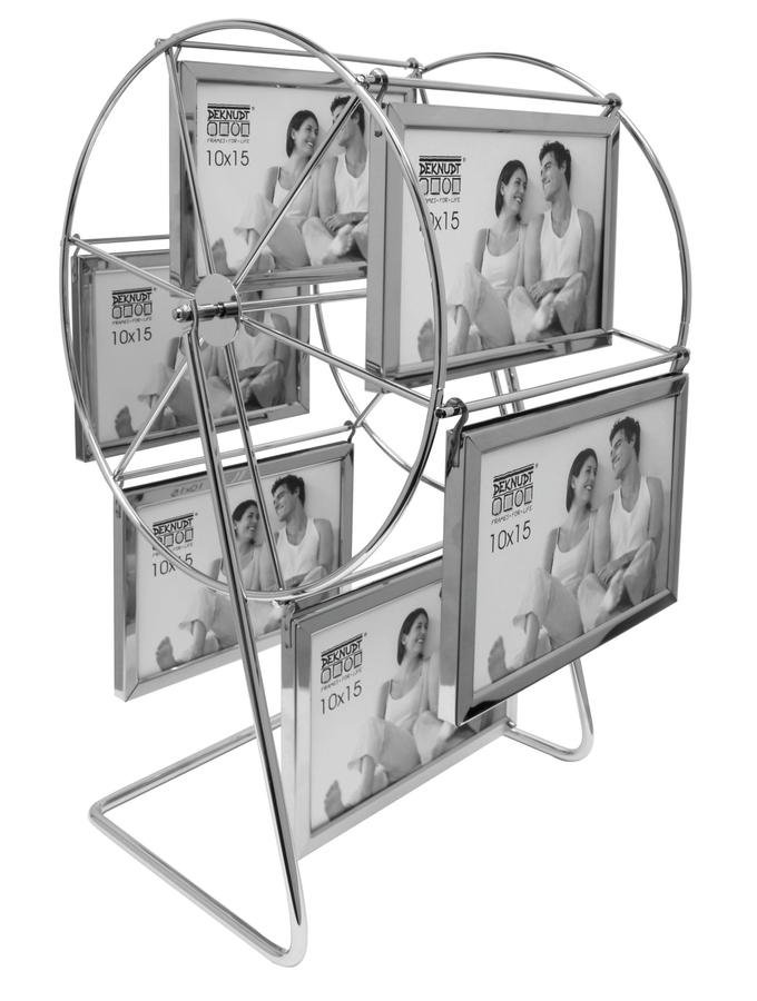 deknudt frames Carrousel photo en métal argenté S65YG1 E12