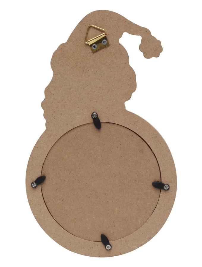 Deknudt Frames Décoration De Noël En Bois Avec Père Noël S66FK1