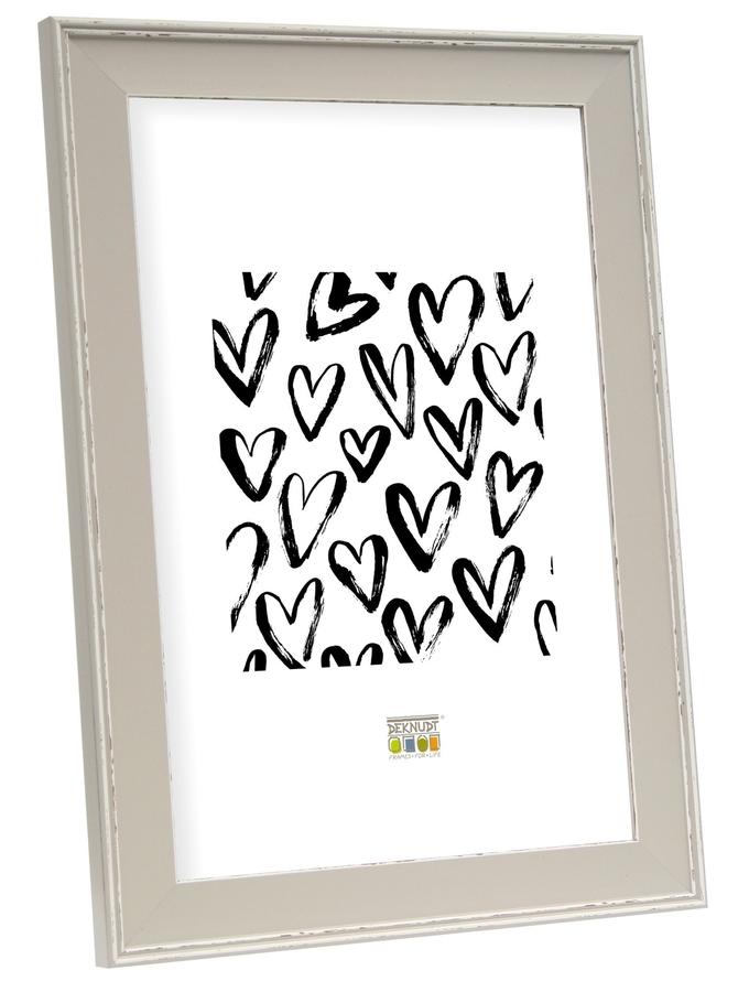 deknudt frames Cadre bois en gris S45LF7