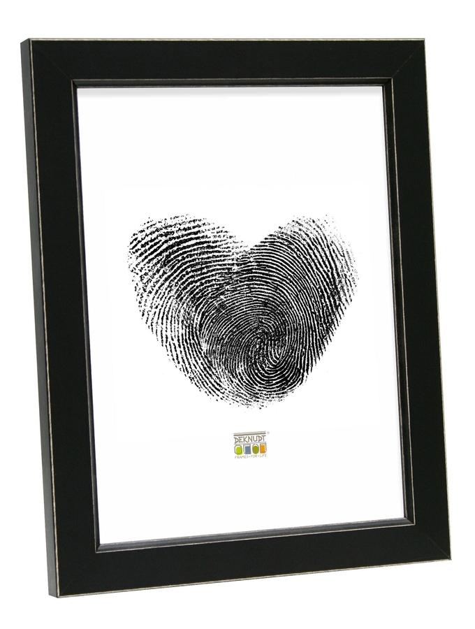 deknudt frames Cadre bois en noir S45DK2