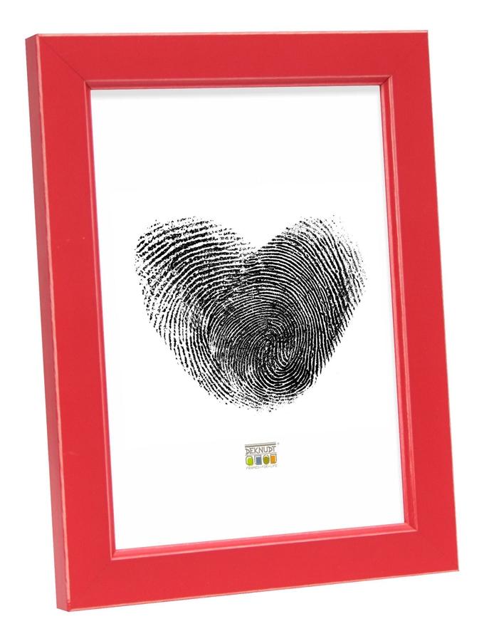 deknudt frames Cadre bois en rouge S45DK4