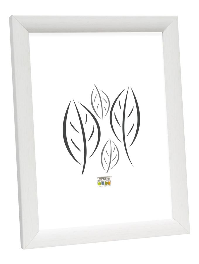 deknudt frames Cadre en look peint blanc S54SF1