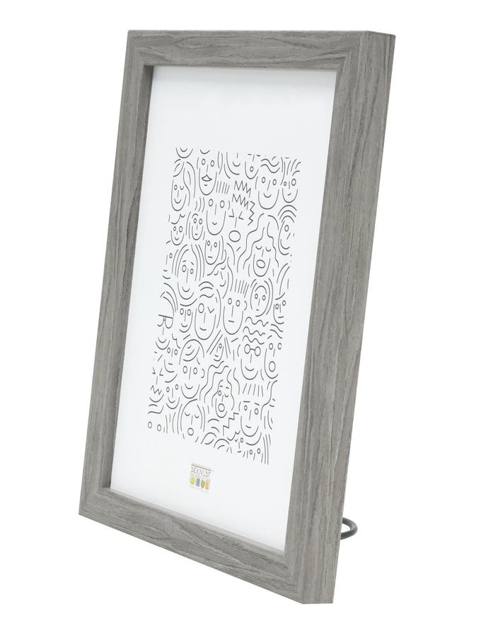Deknudt Frames Cadre étroit Bois En Gris S43AH7