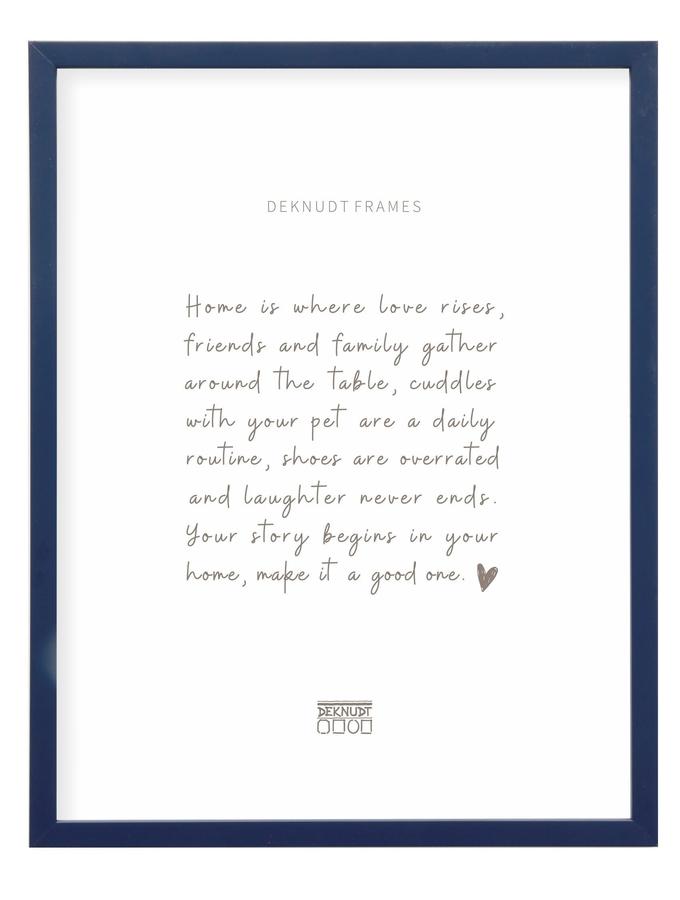 Deknudt Frames Cadre étroit En Bleu S43AM6