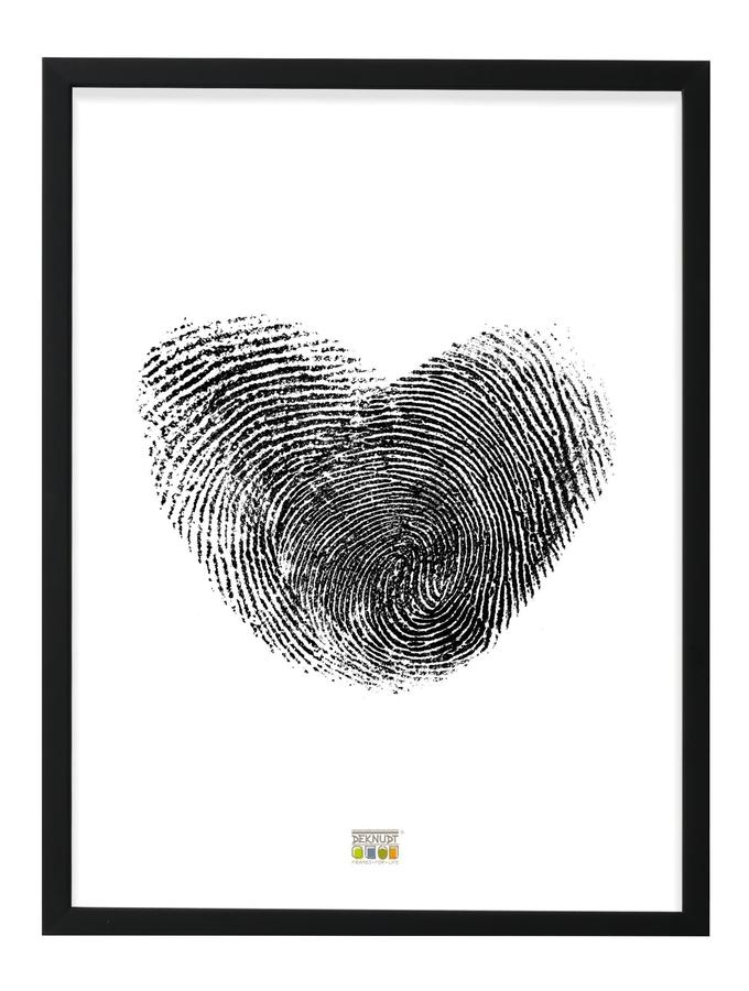 Deknudt Frames Cadre étroit En Noir S43AK2