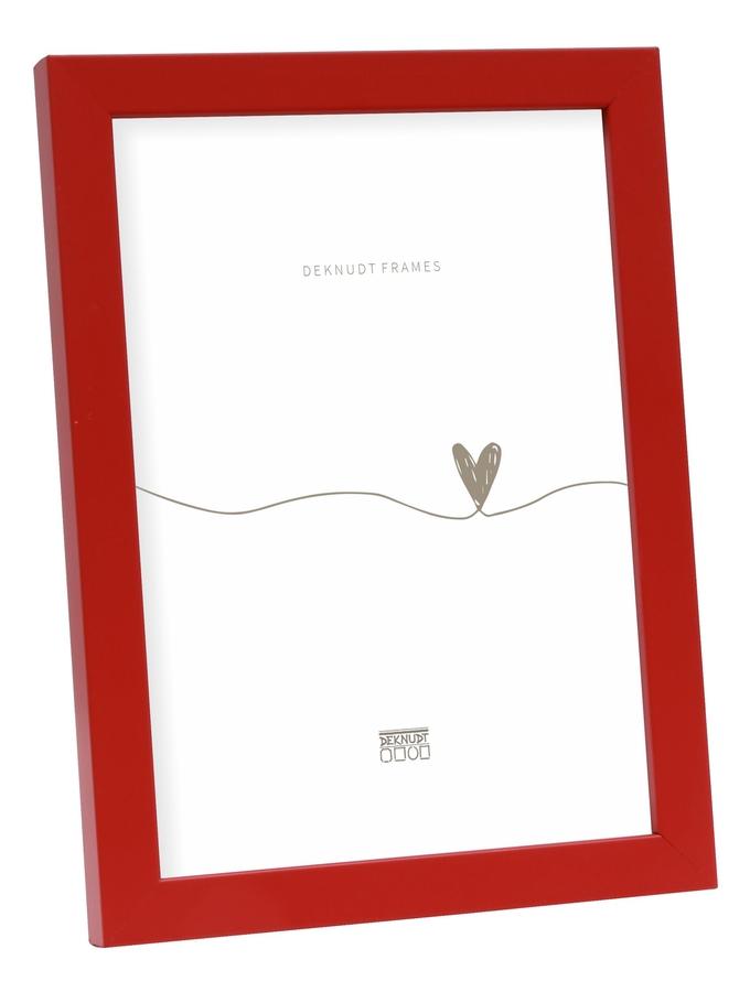deknudt frames Cadre étroit en rouge S43AK4