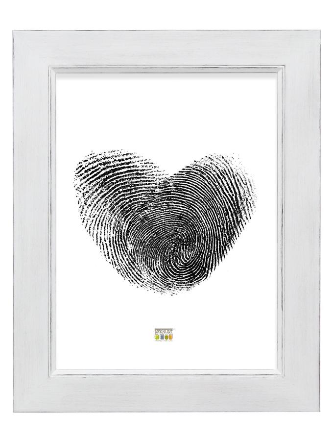 deknudt frames Cadre photo blanc bois S870X1