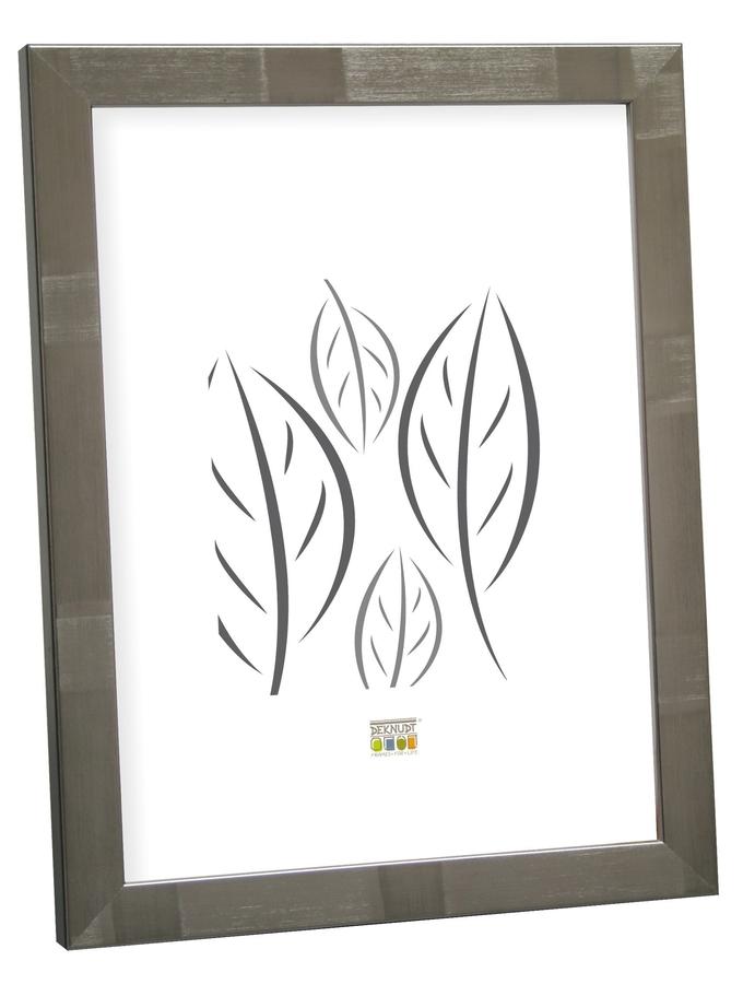 deknudt frames Cadre photo bois en argenté S43ND1