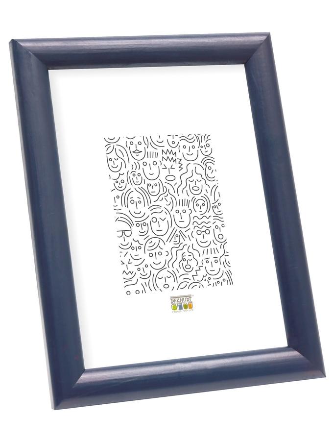 deknudt frames Cadre photo bois en bleu S40CL6