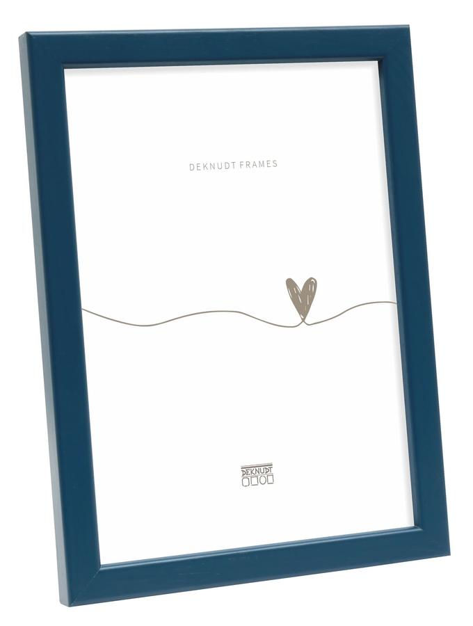 deknudt frames Cadre photo bois en bleu S41JL6