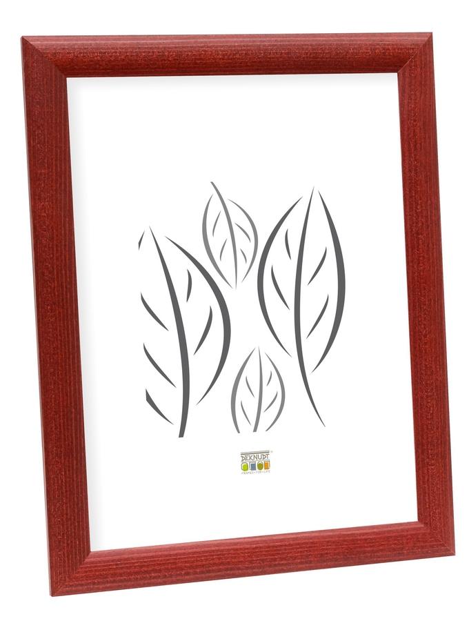 deknudt frames Cadre photo bois en rouge S40CL4