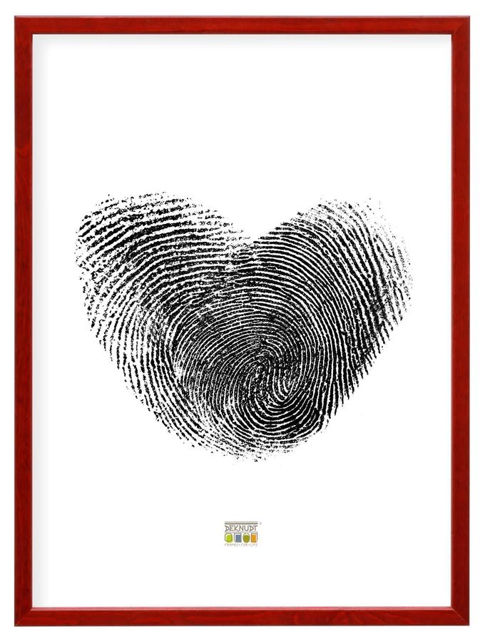 Deknudt Frames Cadre Photo Bois En Rouge S41JL4