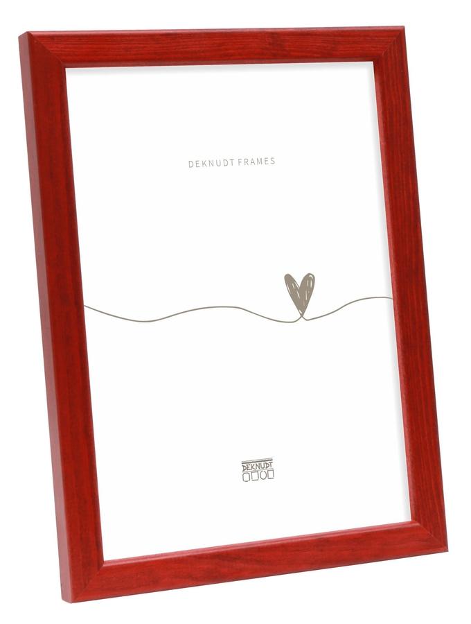 deknudt frames Cadre photo bois en rouge S41JL4