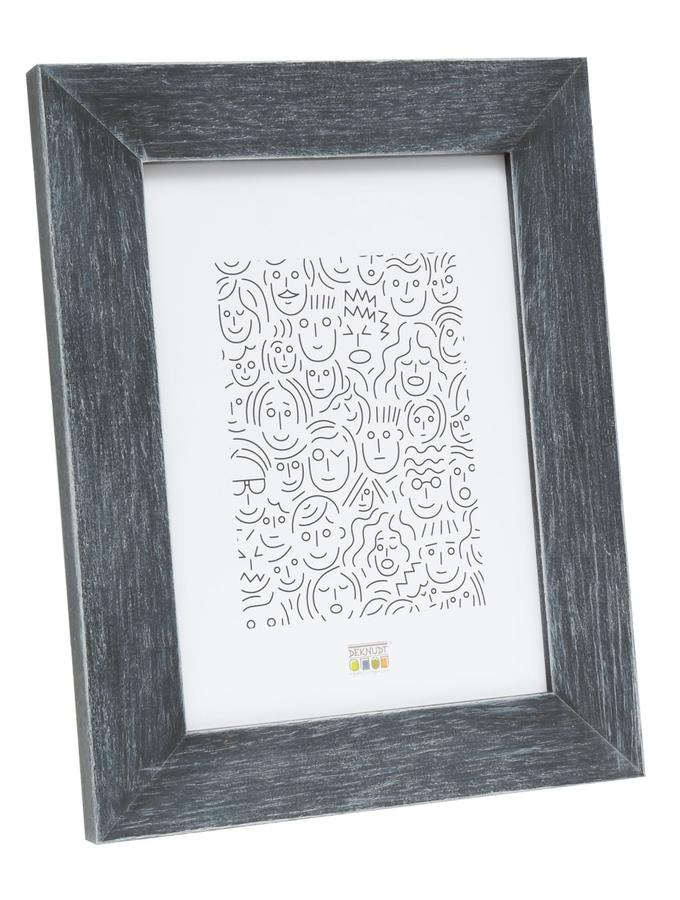 deknudt frames Cadre photo bois peint gris S49BS7