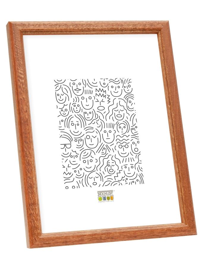 deknudt frames Cadre photo en bois brun S236H2