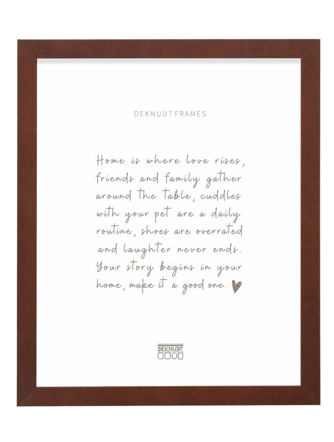deknudt frames Cadre photo en bois brun S45JH4