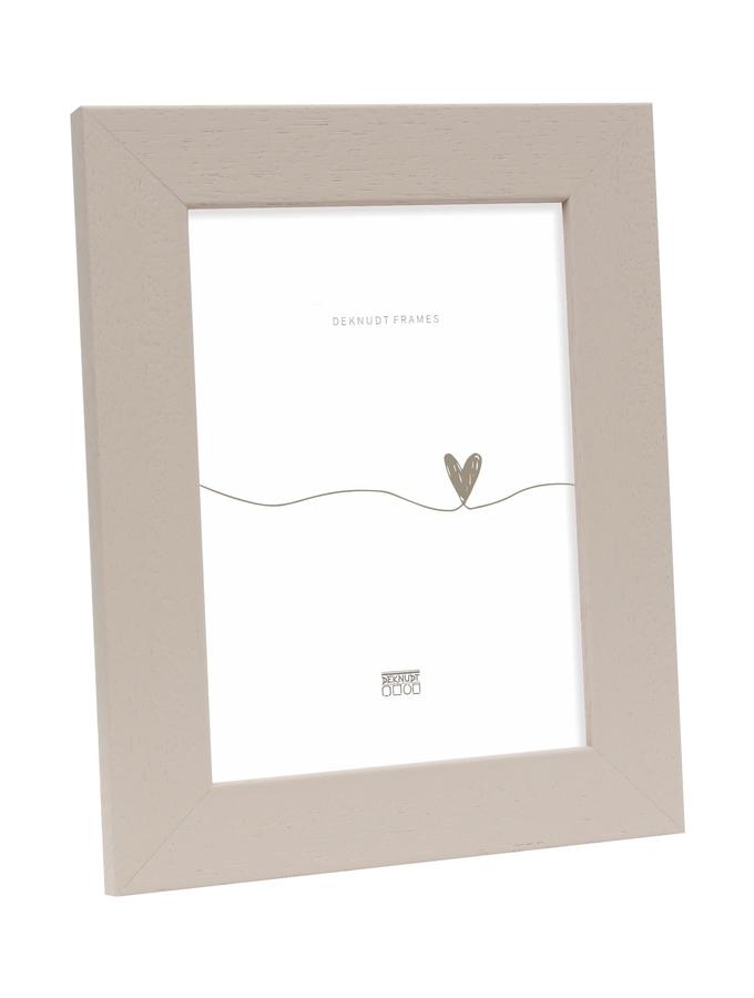 deknudt frames Cadre photo en bois taupe S226K9