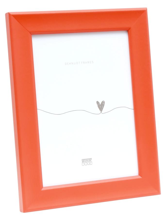 Deknudt Frames Cadre Photo En Orange Vif S45YL4