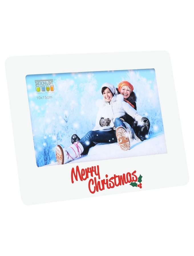 deknudt frames Cadre photo Noël en blanc S67HD1