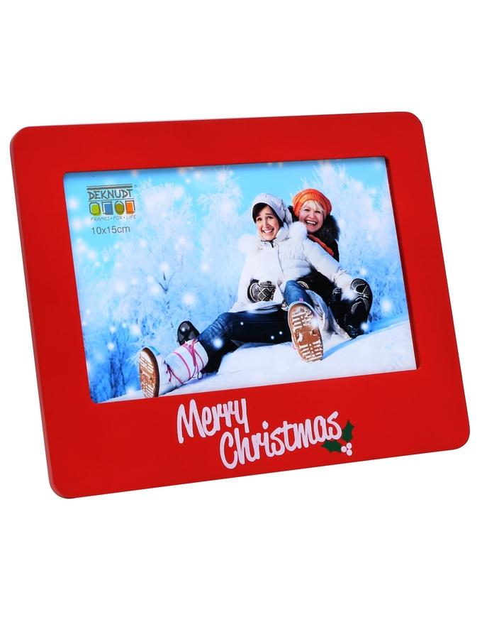 deknudt frames Cadre photo Noël en rouge S67HD4