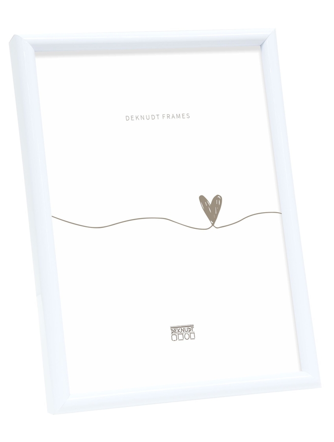 deknudt frames Cadre photo simple en blanc S011S1 deknudt frames Cadre photo simple en blanc S011S1