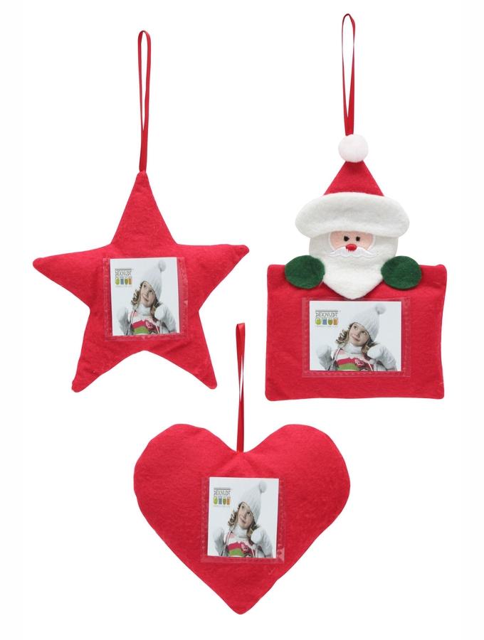 deknudt frames Décoration de Noël en tissus S67HC1