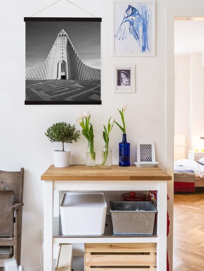 Deknudt Frames Porte Affiche En Bois Noir S270K2