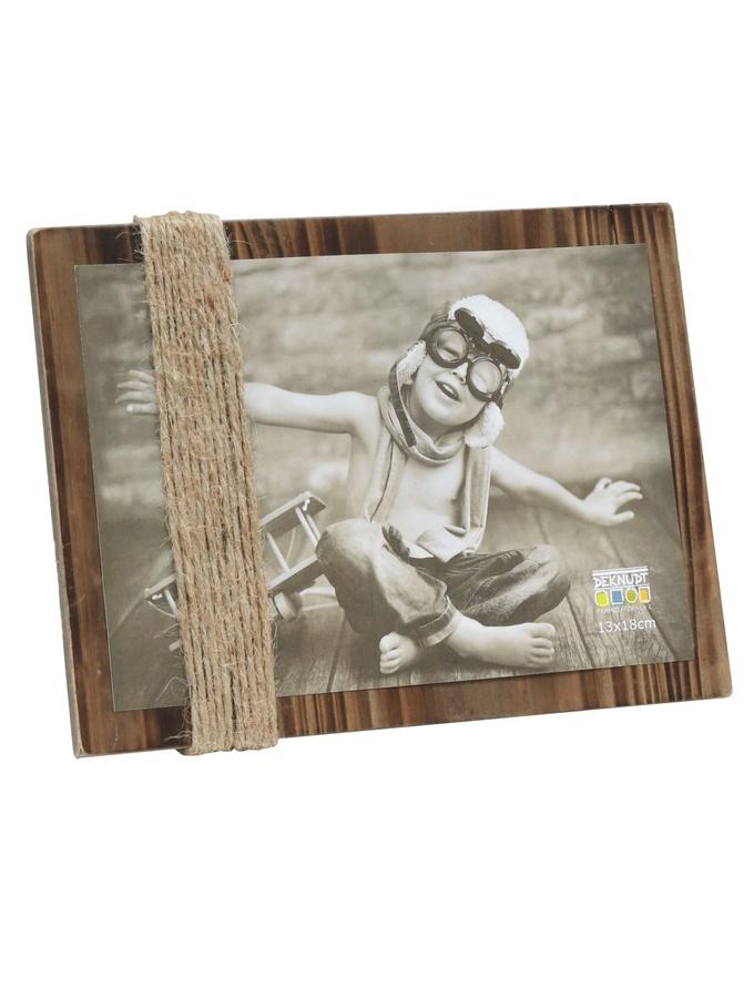 deknudt frames Porte photo brun avec cordes S67UA2