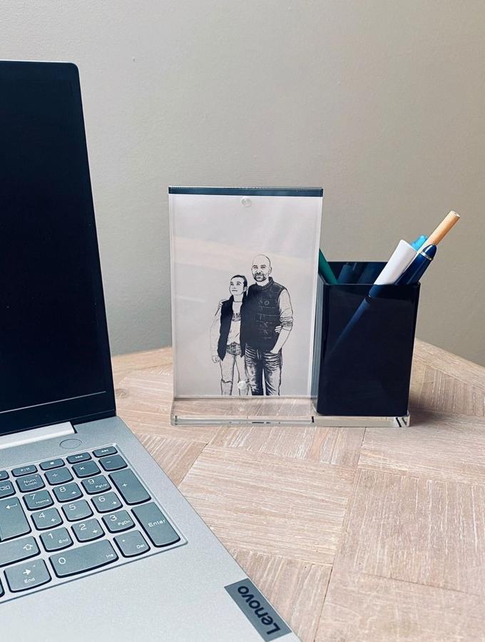 Deknudt Frames Porte-plume Avec Cadre Photo S58RF5