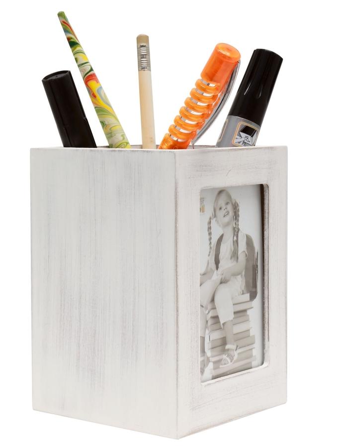 Deknudt Frames Pot à Crayons En Blanc S67TP1 E2